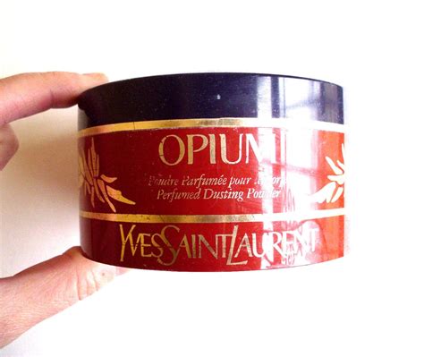 opium body powder yves saint laurent|yves saint laurent dusting powder.